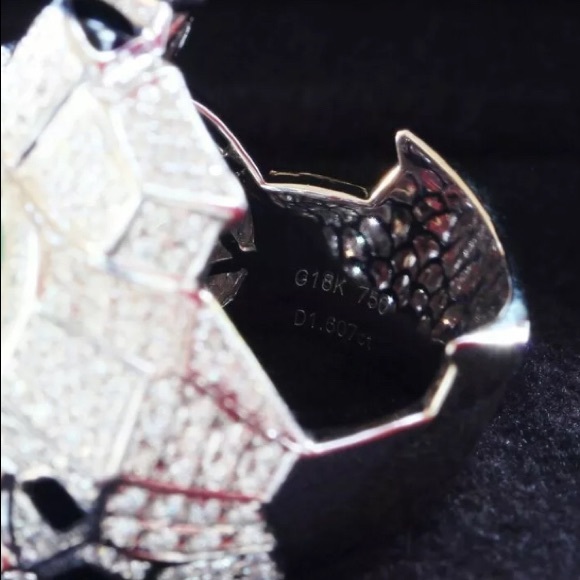 Designer Panthere Panther Ring /Diamond VS-G / 18K - Picture 5 of 11